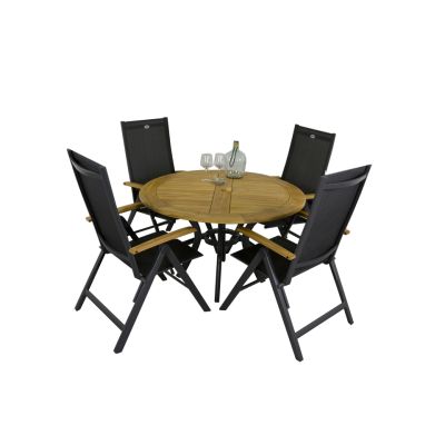 Ronde tuinset Hartman South Wales tafel - Napoli tuinstoelen