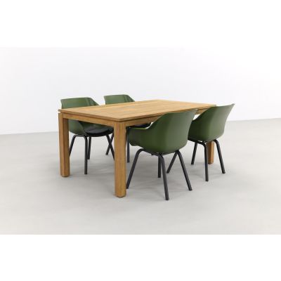 Hartman Sophie Element Mosgroen/Rome brown 170 cm. tuinset - 5-delig