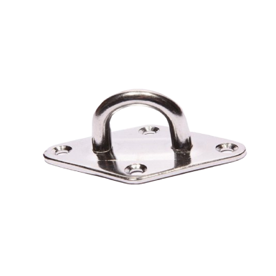 Platinum plaat met oog RVS