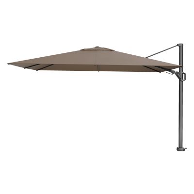 Platinum Challenger rechthoek zweefparasol T2 Premium - 2,6 x 3,5 m. - Havana Taupe