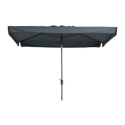 Madison stokparasol Delos Luxe Grey 200x300 cm.
