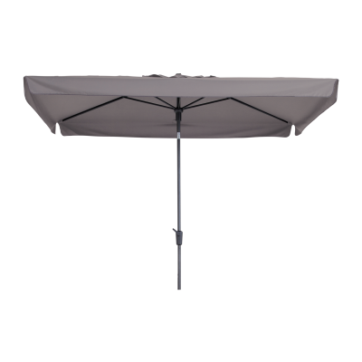 Madison stokparasol Delos luxe Taupe 200x300 cm.