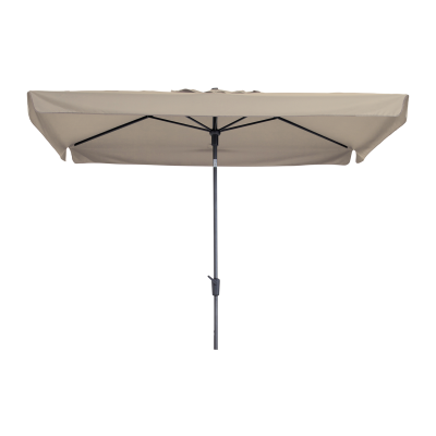 Madison stokparasol Delos luxe Ecru 200x300 cm.