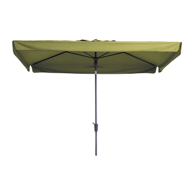 Madison stokparasol Delos luxe Sage Green 200x300 cm.