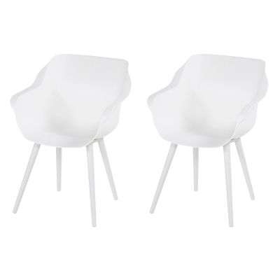 Set van 2 - Hartman Sophie Studio dining armstoel - White