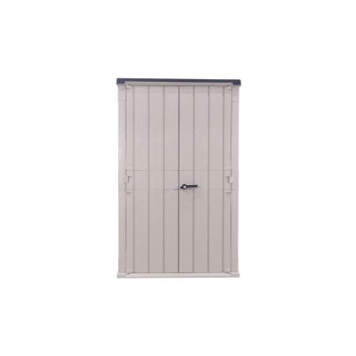 Toomax High Stora Way Plus Tuingereedschapskast - Warm Grey - 1670L