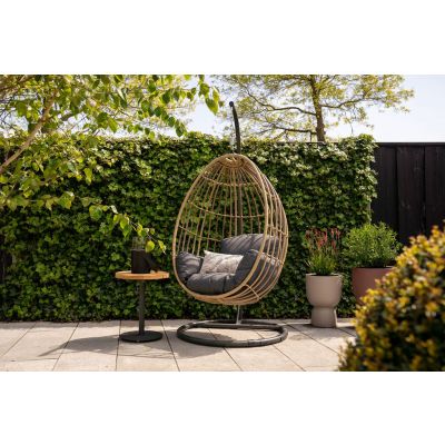 Hangstoel Panama swing egg - natural rotan
