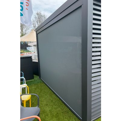 Suns Alvaro gordijn grijs/MRG - textileen - 372 cm.