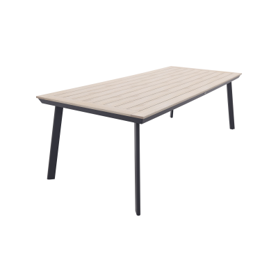 GI Vigo Dining tuintafel 230x100 cm. - Light Teak look