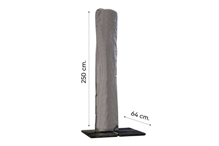 Outdoor Covers zweefparasolhoes 250x64 cm.