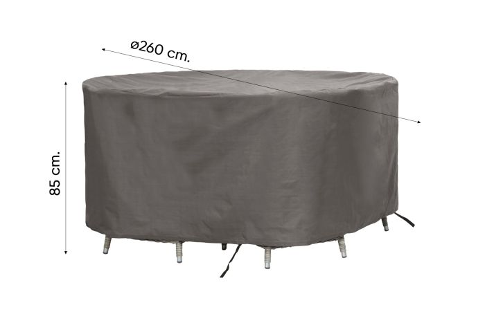 Outdoor Covers tuinsethoes 260 cm. rond