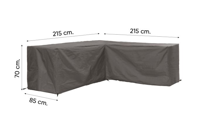 Outdoor Covers l-vormige loungesethoes 215x215x85x70 cm.