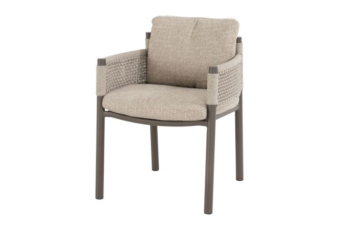 4SO Savanne dining tuinstoel - Terre  (1 stuk)