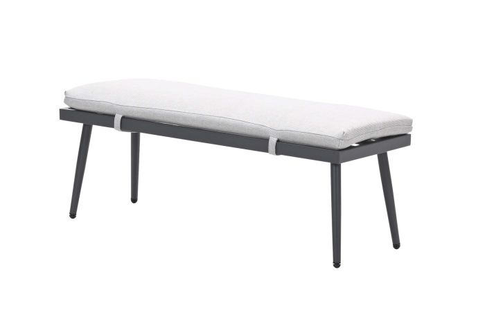 GI Diamo tuinbank - Carbon Black/Zand