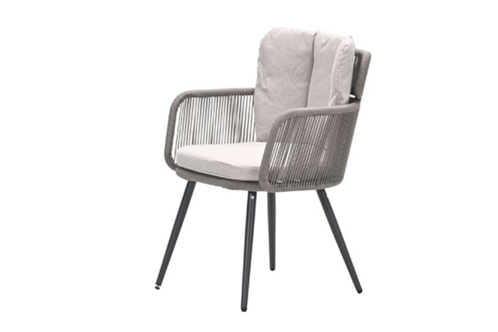 GI Linares dining tuinstoel - Taupe/Zand