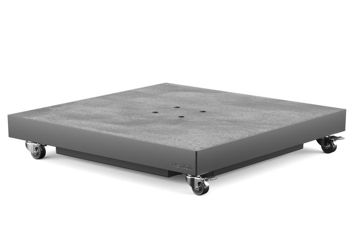 Platinum Ceramica 90 kg - Antraciet - verrijdbare parasolvoet - vulbaar