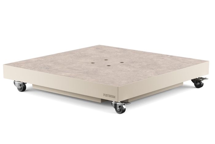 Platinum Ceramica 90 kg - Zand - verrijdbare parasolvoet - vulbaar