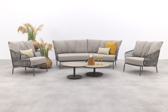 4 Seasons Capalbio/Boaz loungeset (5-delig) - Terre