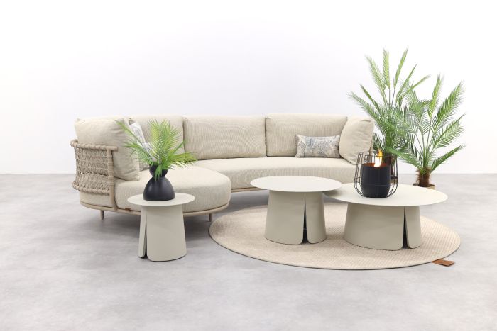 4 Seasons Sardinia/Velora loungeset - Latte (5-delig)