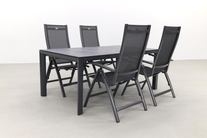 Hartman Roma/Baltimor 180 cm. verstelbare tuinset - 5-delig