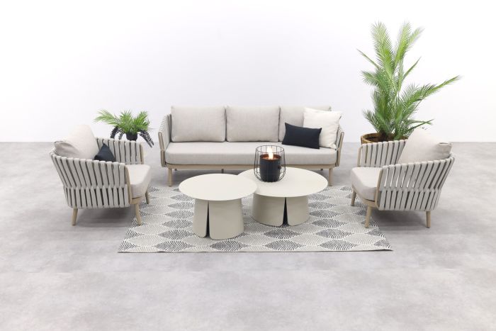 Taste Eva/Velora stoel-bank loungeset - 5-delig