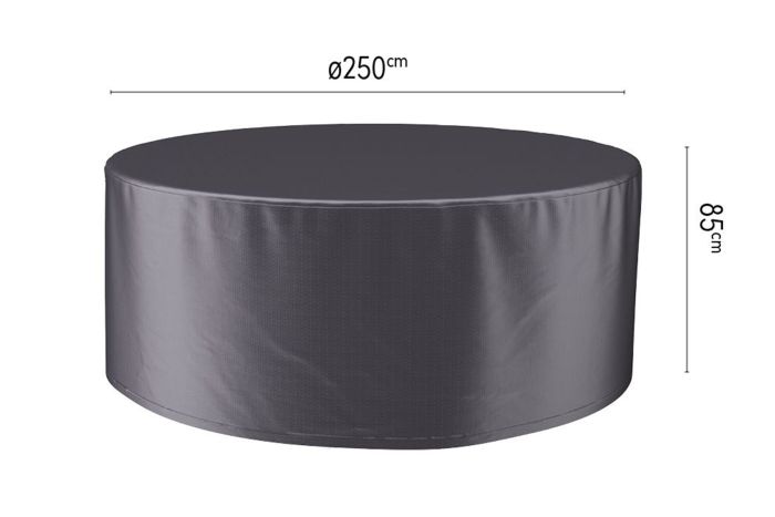 Platinum Aerocover ronde tuinsethoes - 250x85 cm.