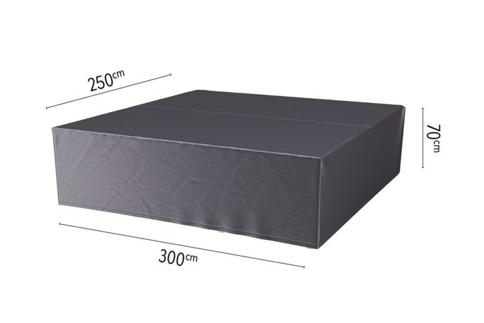 Platinum Aerocover loungesethoes 300x250x70 cm.