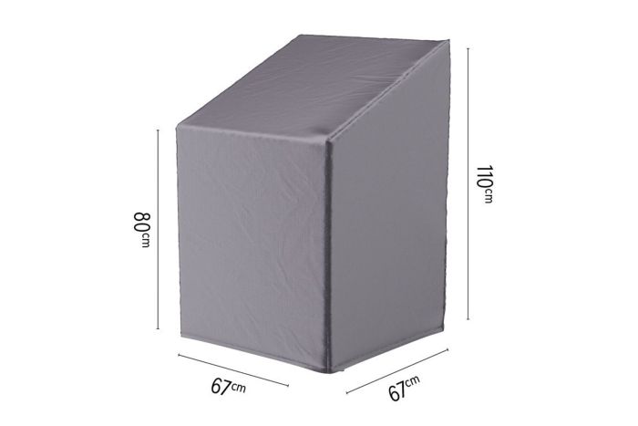 Platinum Aerocover tuinstoelhoes 67x67 cm.