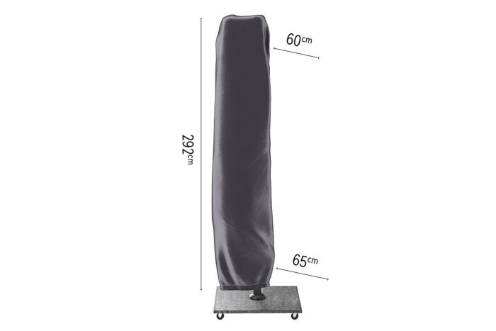 Platinum Aerocover zweefparasolhoes 292x60/65 cm.