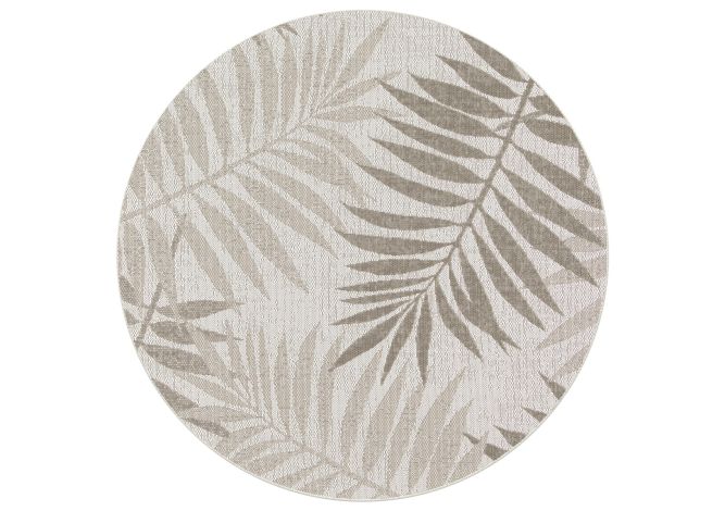 GI Naturalis buitenkleed Ø160 cm. - Desert Taupe