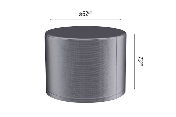 Platinum Aerocover vuurtafelhoes - Ø62xH73 cm.