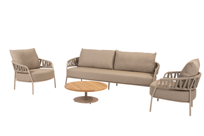 Taste Calma/Volta stoel-bank loungeset- Latte 