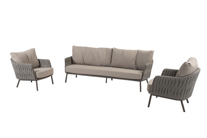 Taste Cannes stoel-bank loungeset - Terre