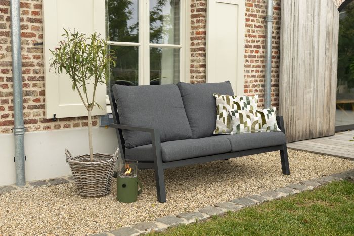 Atlanta 2-zitsbank - Antraciet