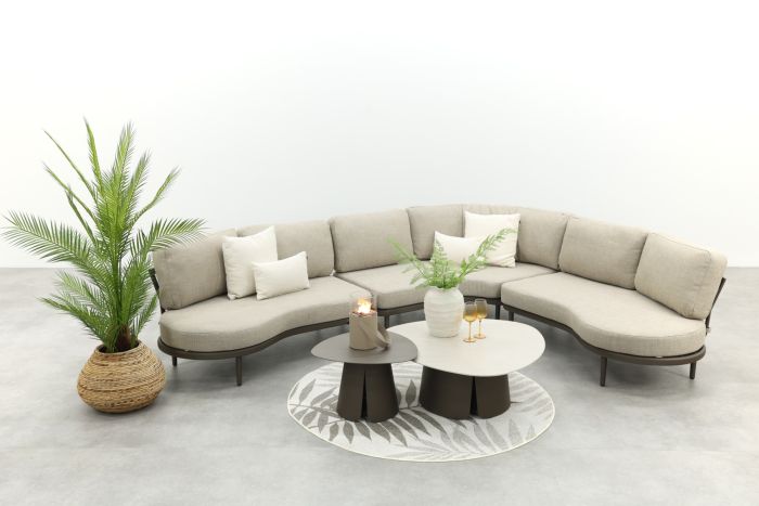 Saranda organische loungeset - Terre