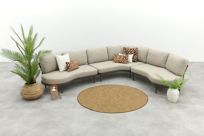 Saranda organische loungebank - Terre