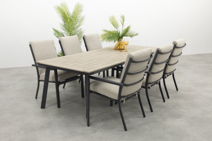 Sergio/Vigo 230x100 cm. tuinset 7-delig