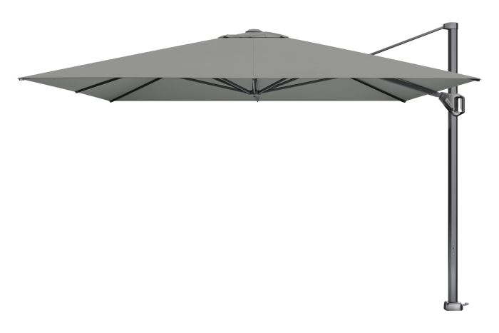 Platinum Challenger Telescope Zweefparasol premium - 3,5x3,5 cm. - Manhattan grey