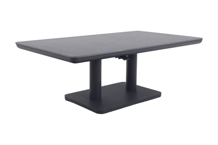 Medina up&down tafel 140x80 cm. -  Royal grey/Keramiek