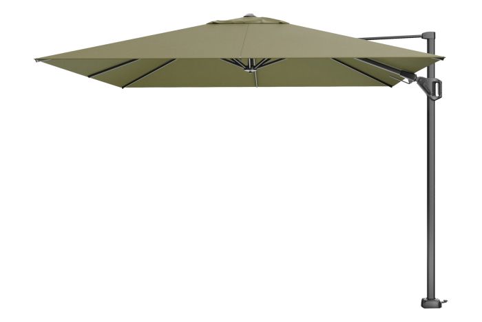 Platinum Challenger Zweefparasol T2 premium - 3x3 m. Lush Green