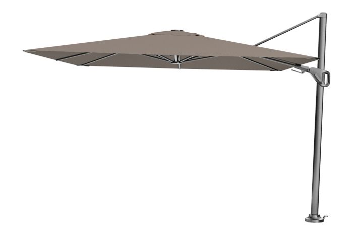 Platinum Nexus T2 zweefparasol Premium 3x3 – Havana Taupe