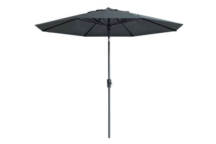 Madison Paros 2 luxe stokparasol - 300 cm. - Grey