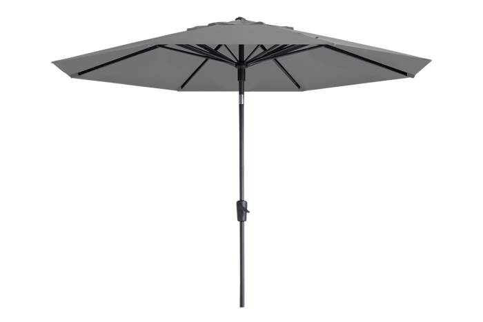 Madison Paros 2 luxe stokparasol - 300 cm. - Light grey