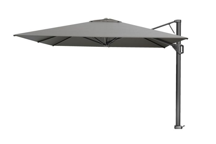 Platinum Beaufort zweefparasol premium 3,2x3,2 m. - Manhattan Grey