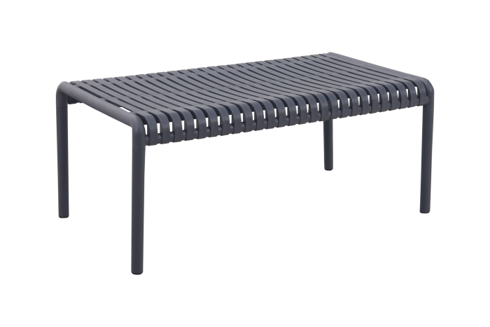 Stripe loungetafel 95x55 cm. - Antraciet 