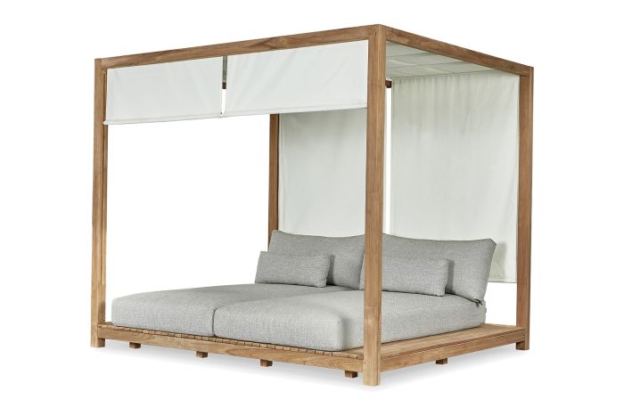 Suns Portofino daybed met hemel - Soft grey