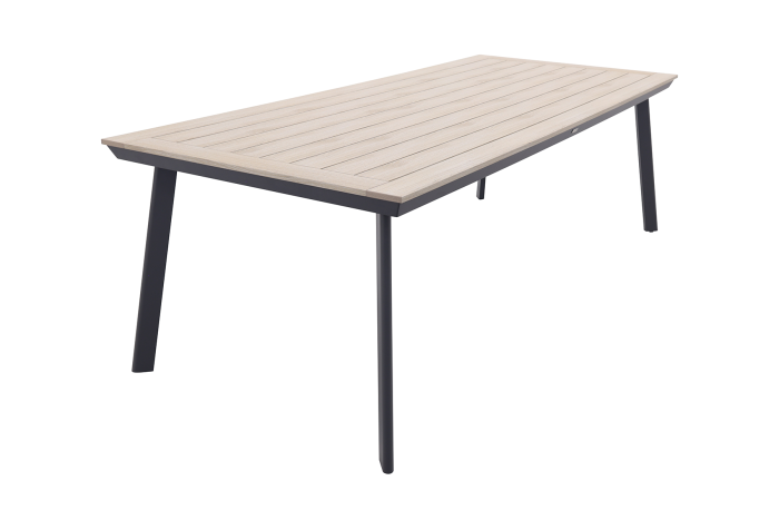 GI Vigo Dining tuintafel 230x100 cm. - Light Teak look