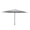 4-Seasons stokparasol Azzurro 350 cm - Charcoal 
