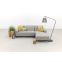 Boavista Sunbrella loungebank chaise longue - Nature Grey - 2-delig - links