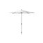 Platinum Riva stokparasol 2,5 m. rond - White